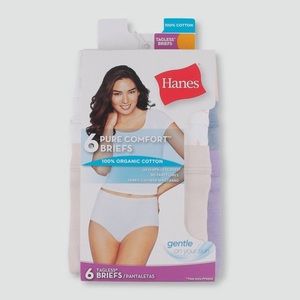 Hanes 100% Organic Tagless Briefs